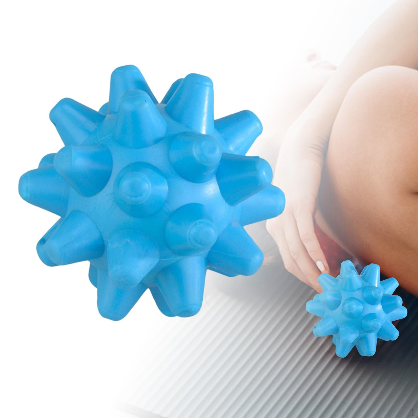 

Spiky Ball, Muscle Ball for Home Gym, Travel, Stylish Fitness Gift Men And Women, синій