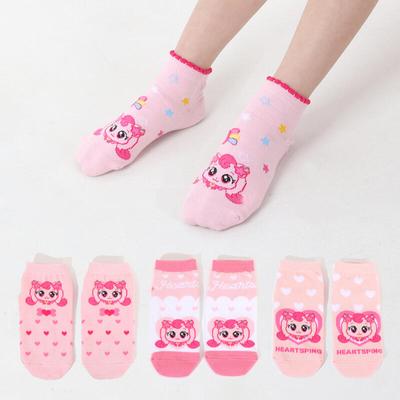 Catch! Teeny Ping Hatchuping Children's Short Socks 4-Pack