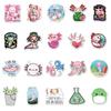 50 Cute Axolotl Suitcase & Notebook Decorative Stickers