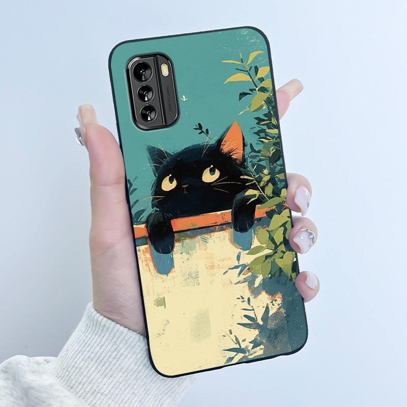 Custodia Carina Per Nokia G60 5G/Nokia G100/Nokia G42/Nokia G310 Guscio Stampato Cover Protettiva Morbido Silicone Custodia per Telefono a Cartone Animato