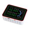Air Quality Meter 18 In 1 CO2 TVOC HCHO PM2.5 PM10 Temp Humid Detect Tester Indoor Battery Powered Data Storage