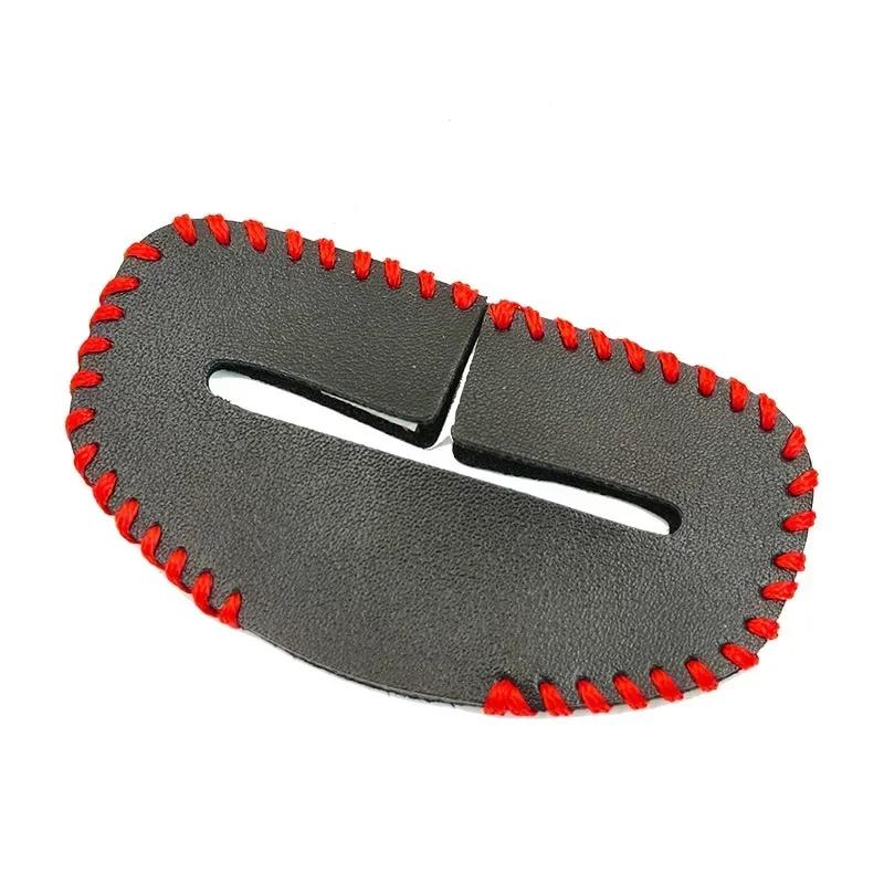 Car Seat Belt Buckle Clip Protector Cover Interior Front Rear Seat Auto Safety Seat Belt Bulckle Leather Clips Accessor