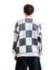 Unisex Heavyweight Plaid Patchwork Winter Sweater - European & American Streetwear