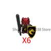 Medieval Castle Soldier Action Figures Building Block Empire Templars Lancer Warrior Militia Helmet Shield Sword Bow Toy Gifts