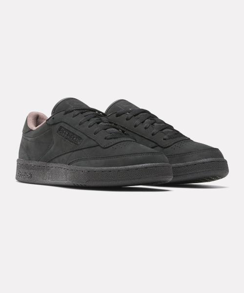 [Reebok] Club C 85 Suede 40th - Washed Black RESO5FC3UBA