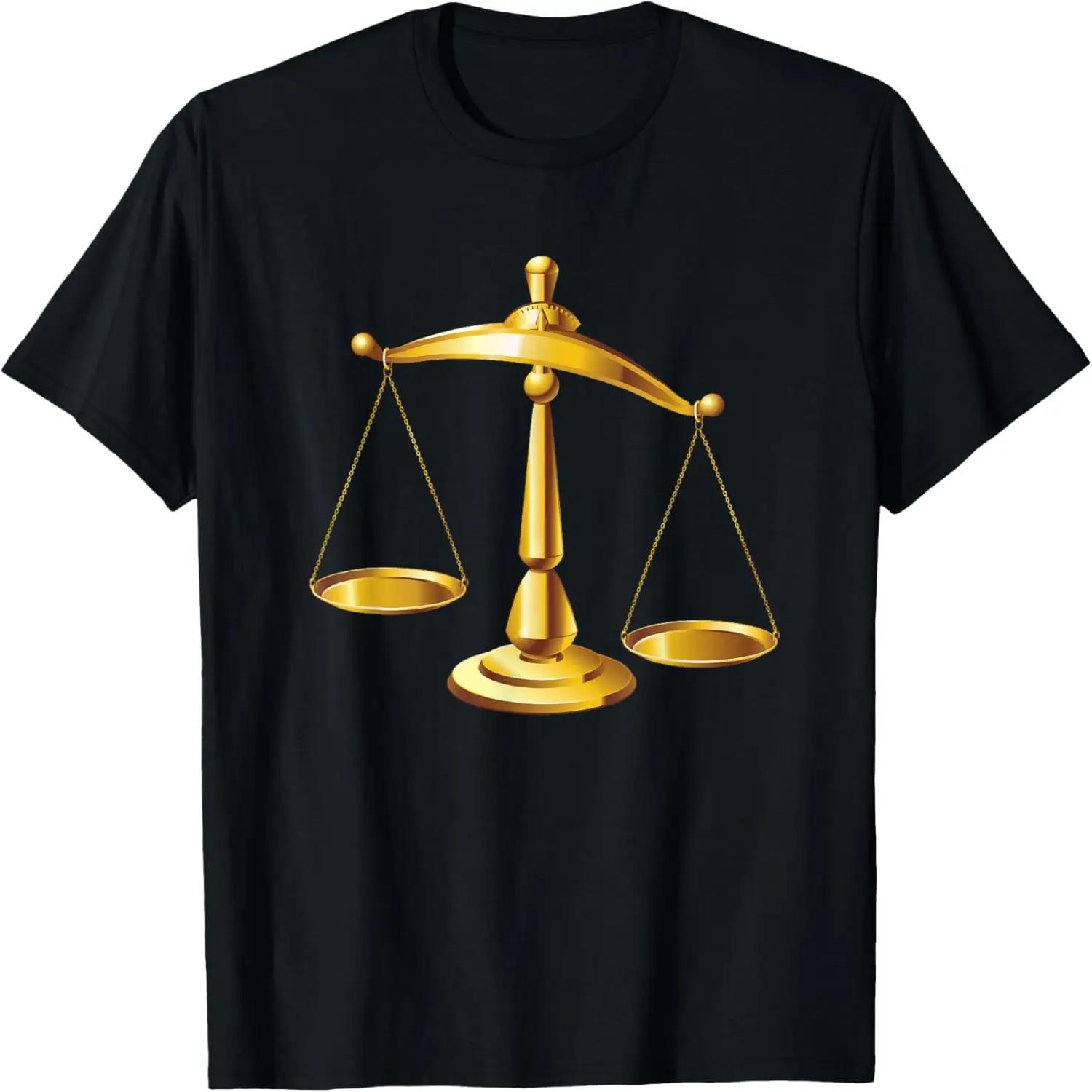 Justice Scales T-Shirt ~ Law School Students S