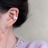 Cartoon Cat Ear Clip New Cute Soft Cute Sweet Girlish Heart Small Delicate No Ear Hole Earrings Fashionable High-Value Jewelry