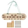 Climbing Fingerboard Strength Rock Board Portable Pull-up Rock Climbing Hangboard Grip Strengthener Climber Forearm Exerciser