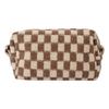 Plaid Cosmetic Bag Internet Celebrity Portable Multi-Functional Skin Care Product Storage Bag Classic Checkerboard Clutch Bag