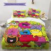 Herr. Herren Little Miss Muster Bettwäsche, Steppbett Set Bettbezug Kissenbezug Haus Geburtstag Geschenk (1 Bettbezug + 2 Kissenbezüge, ohne Füllung)