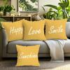 1Pc Motivate Letters Pillow Cover For Home Living Room Bedroom Sofa Office Decorative Pillowcase Soft Throw Pillows