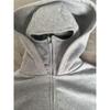 Unique Design for Spring and Autumn Season, Double-layer Hooded Zipper Sweatshirt Jacket, Loose Street Style for Men and Women, Couple Style