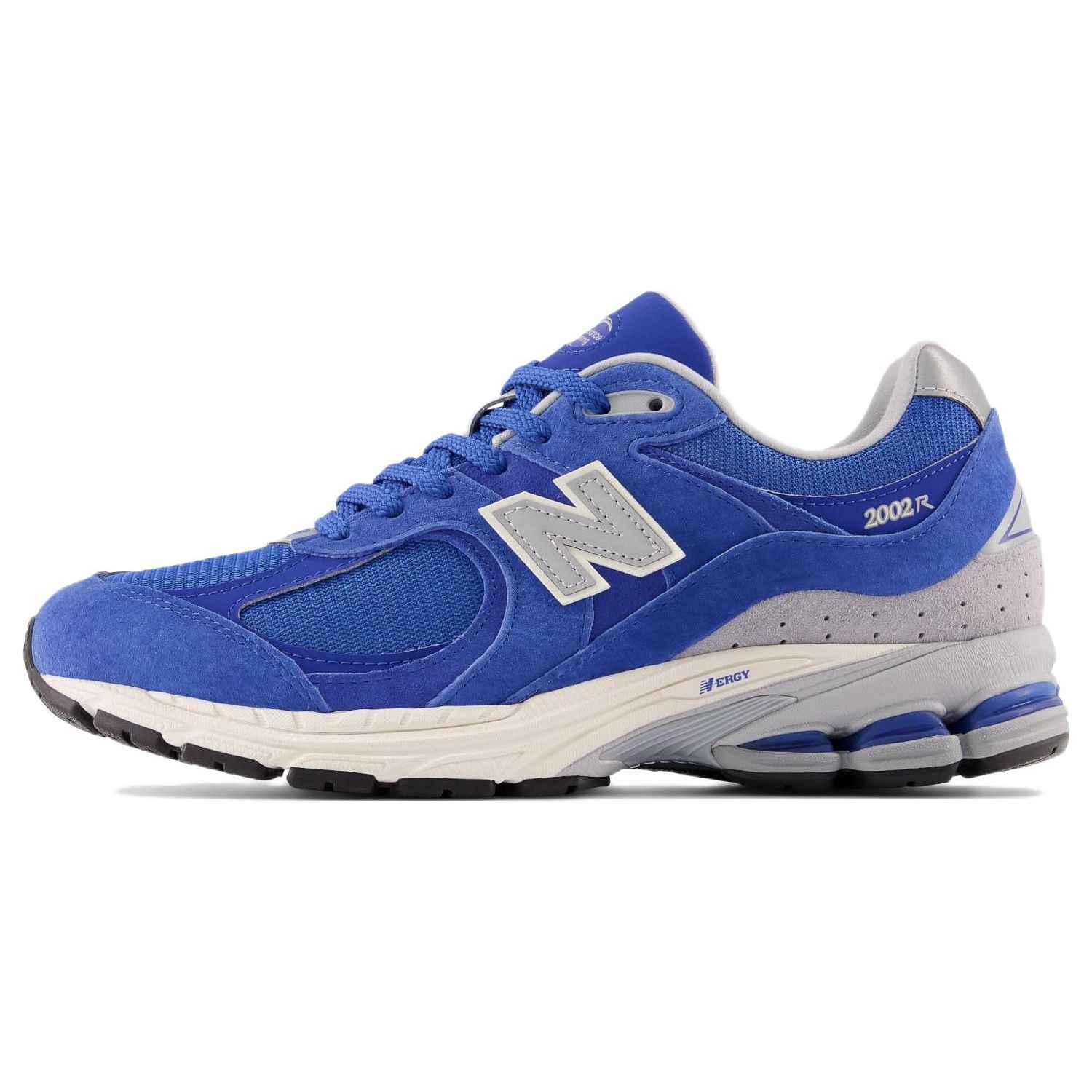 

New Balance 2002R Кобальтово-серебристые норковые мужские кроссовки Синие, серебристо-металлические M2002RHU