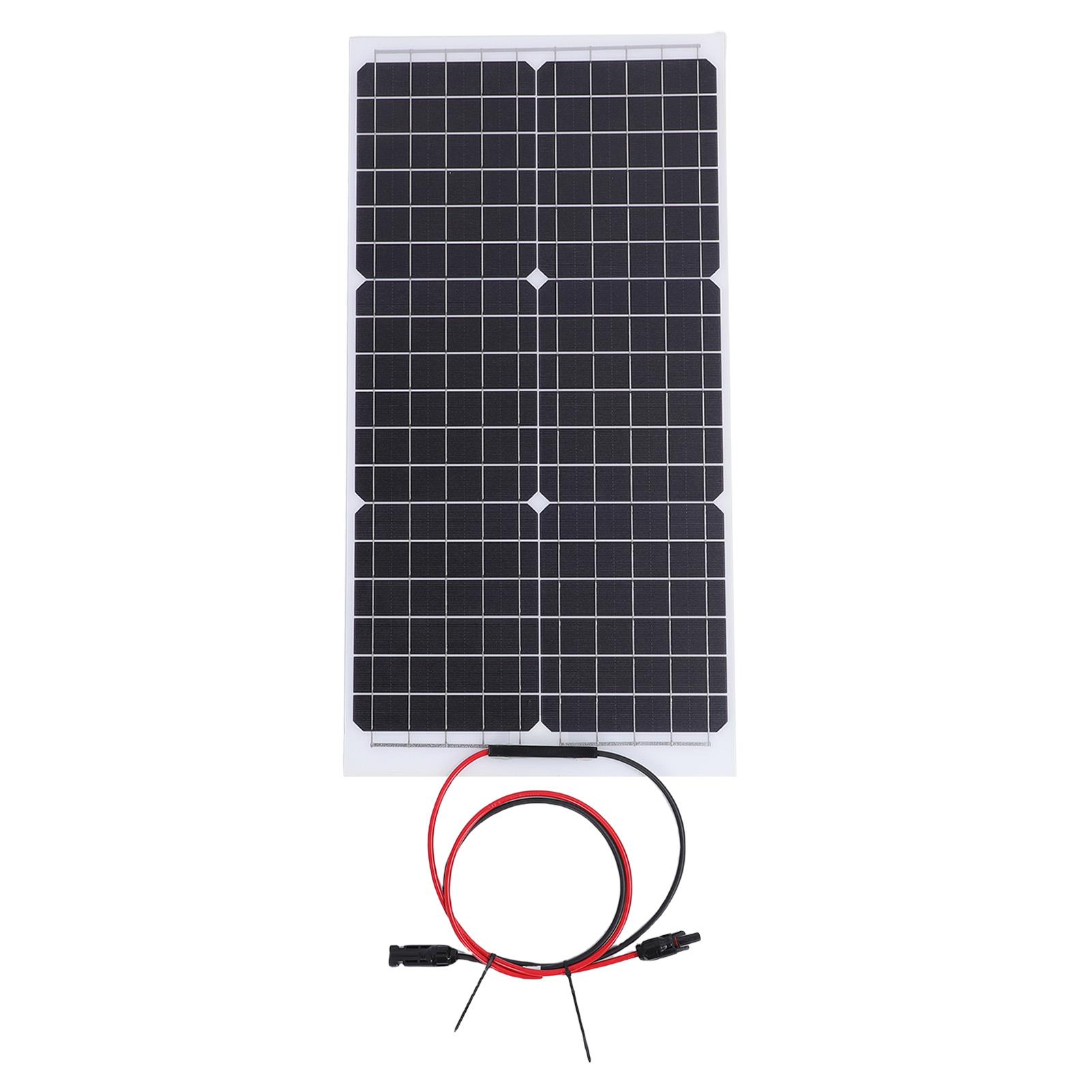 

30W 18V Semi Flexible Solar Panels, High Efficiency Solar Cells for Marine Camping Ss