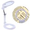 Miflame Faltbare LED Schreibtischlupe Lampe