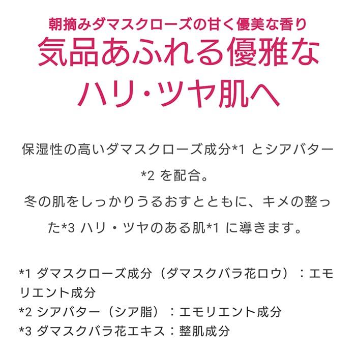 Steam Rose Absolute Bottle 300g in STEAMCREAM Moisturizing Cream for Whole Body Body Cream Hand Cream Oatmeal Rose [Official Cream] [Made Japan]