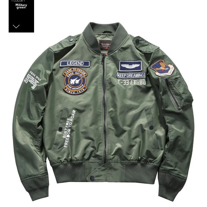 Blouson Aviateur Bombers Original Printemps Blouson Aviateur