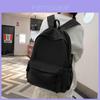 Trendy Lightweight Black Nylon Backpack For College Students And Teens Perfect For Daily Use