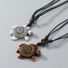 Sea Turtle Necklace Kite Surfer Windsurfing Strap Rasta White