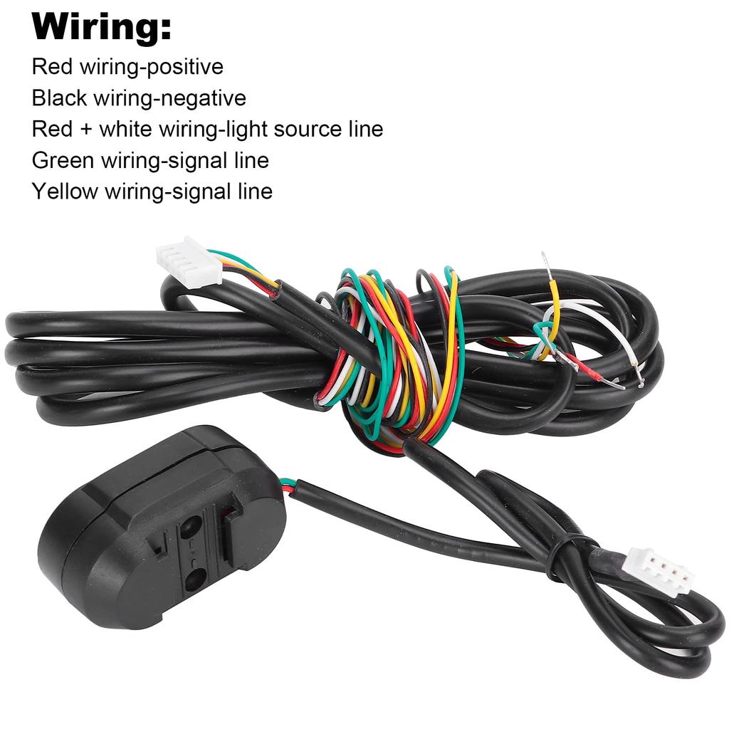 Akozon 3.15-inch 80mm Car Tachometer RPM Waterproof Gauge Meter, 7 Colors, High Sensitivity, Automotive Instrument