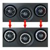 1pc Car Engine Start Stop Button Ring Artificial Diamond Car Interior Decor Accessories
