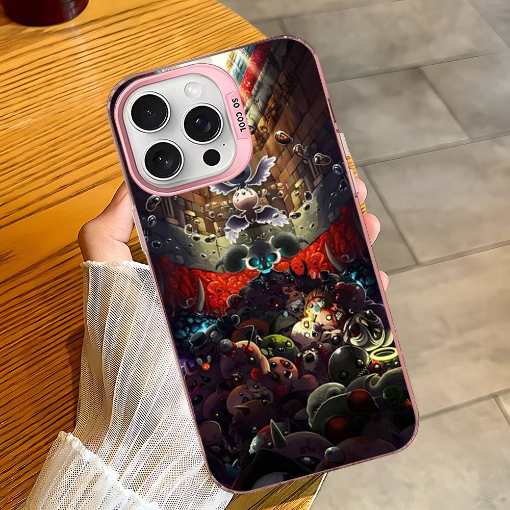 Game The B-Binding O-Of I-Isaac Phone Case For iPhone 17 16 15 14 13 12 11 Pro Max Plus Pro Colorful Shell