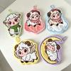 Sheep Shaped Hand Towel Handkerchief Kitchen Towels Super Absorbent Towel Hanging Cleaning Cloth Bathroom Kitchen Accessories