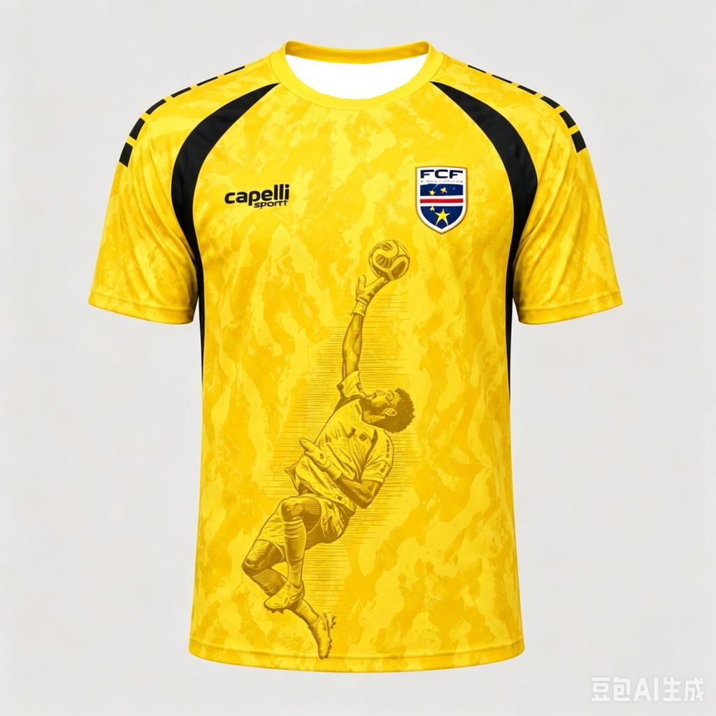 2026 Cabo Verde Vozinha Nº 1 Portero Camiseta de Fútbol Verano Deportes Camiseta para Hombre Ropa Camiseta Mujer Maillot de Ciclismo