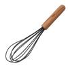 Silicone Egg Beater Whisk Wooden Handle Kitchen Hand Egg Beater Gadgets Kitchen Tools Baking Accessories  Kitchen Gadgets