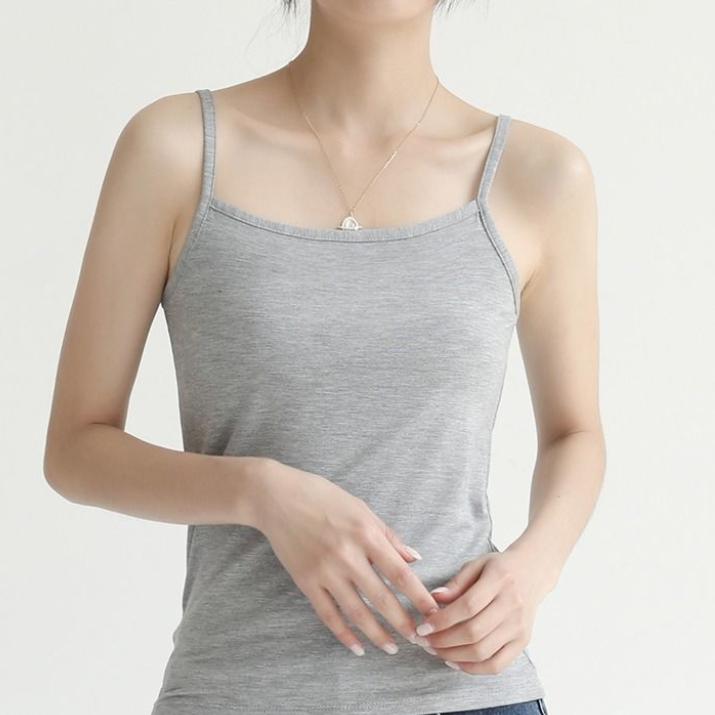 WTEMPO Vest Female Modal Small Suspender with Summer Thin Cotton Suspender Top