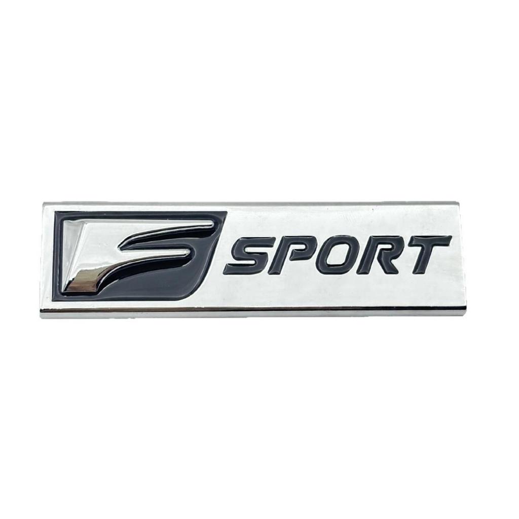 FSPORT Metal Emblem for Lexus: Side Door, Fender, and Rear Sports Modification