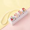 Cartoon Fidget Clicker Keychain Animals Fingertip Button Keyring Sensory Clicker Toys  Student Gift