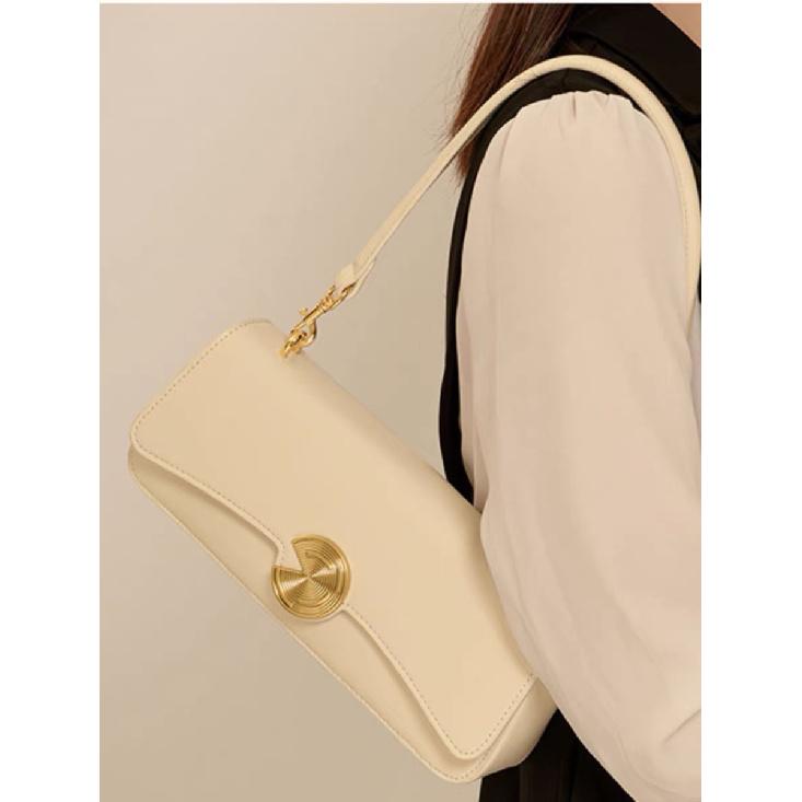 Women's large underarm bag 2024 spring/summer new niche design versatile crossbody bag cute single shoulder handbag baguette bag