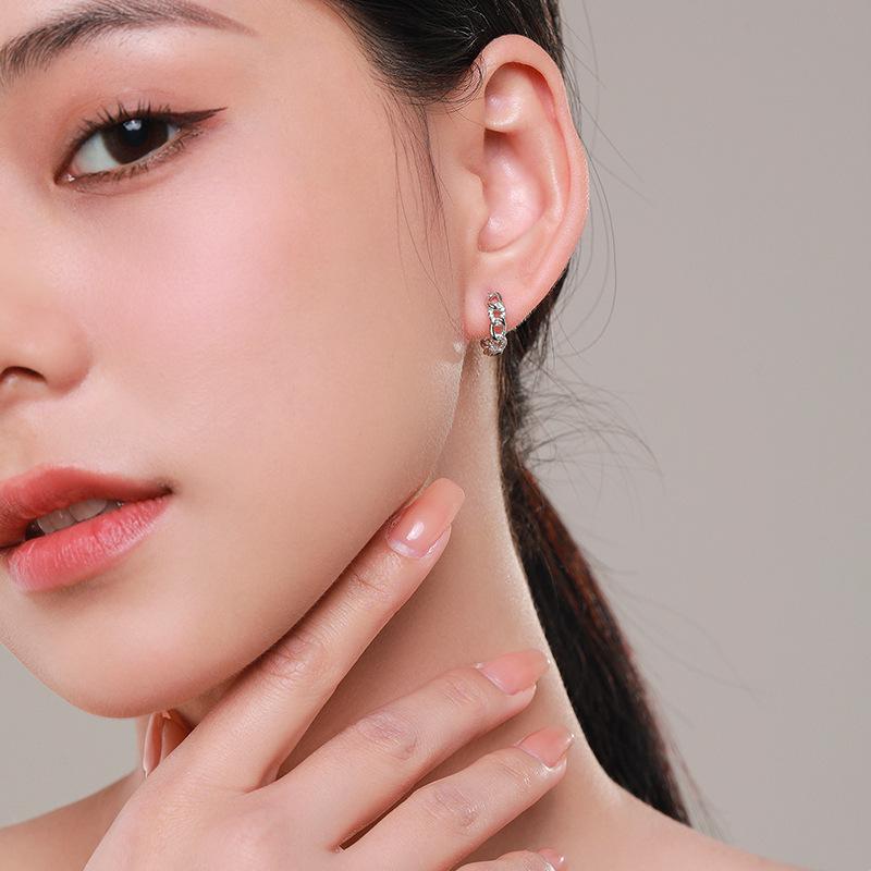 Tancise 925 Sterling Silver Zircon Earrings Drop Earrings For Women Wedding Party Gifts