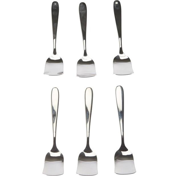 Набор ложек для мороженого Alessi Nuovo Milano, 6 шт (5180/22)