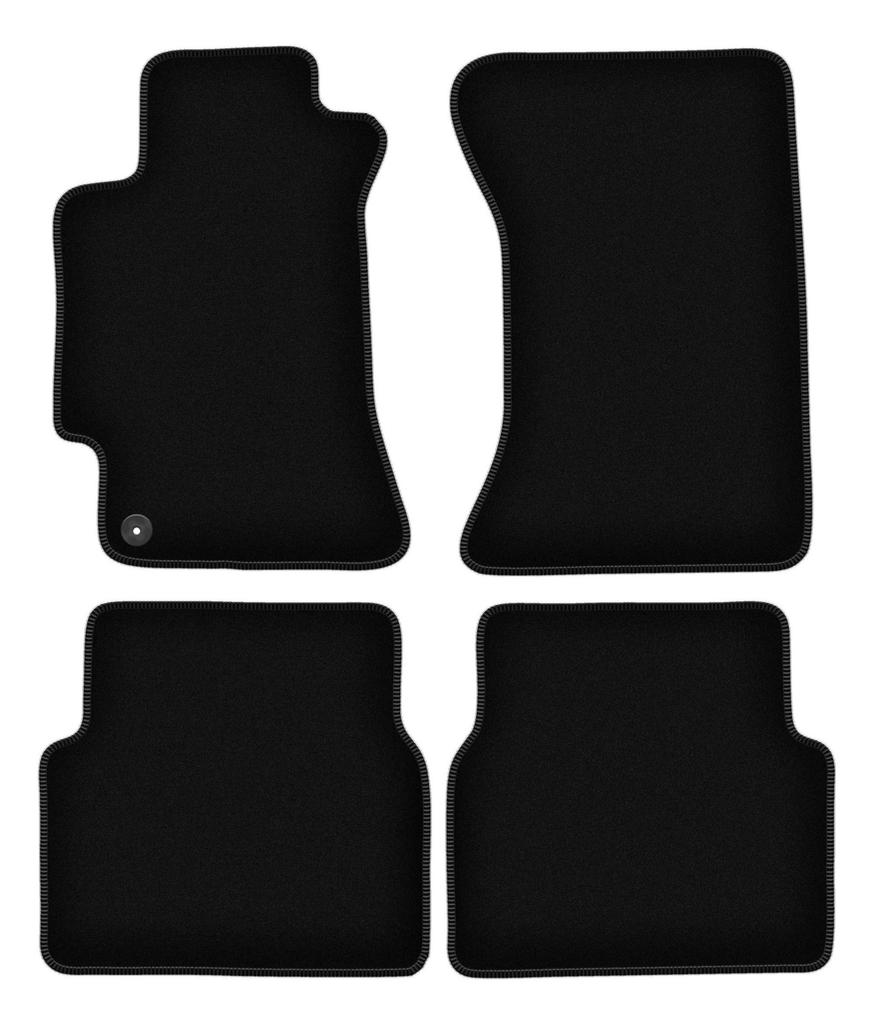 Basic Velour Car Mats, For Subaru Impreza Ii Gd Sedan, Wagon (2000-2007)