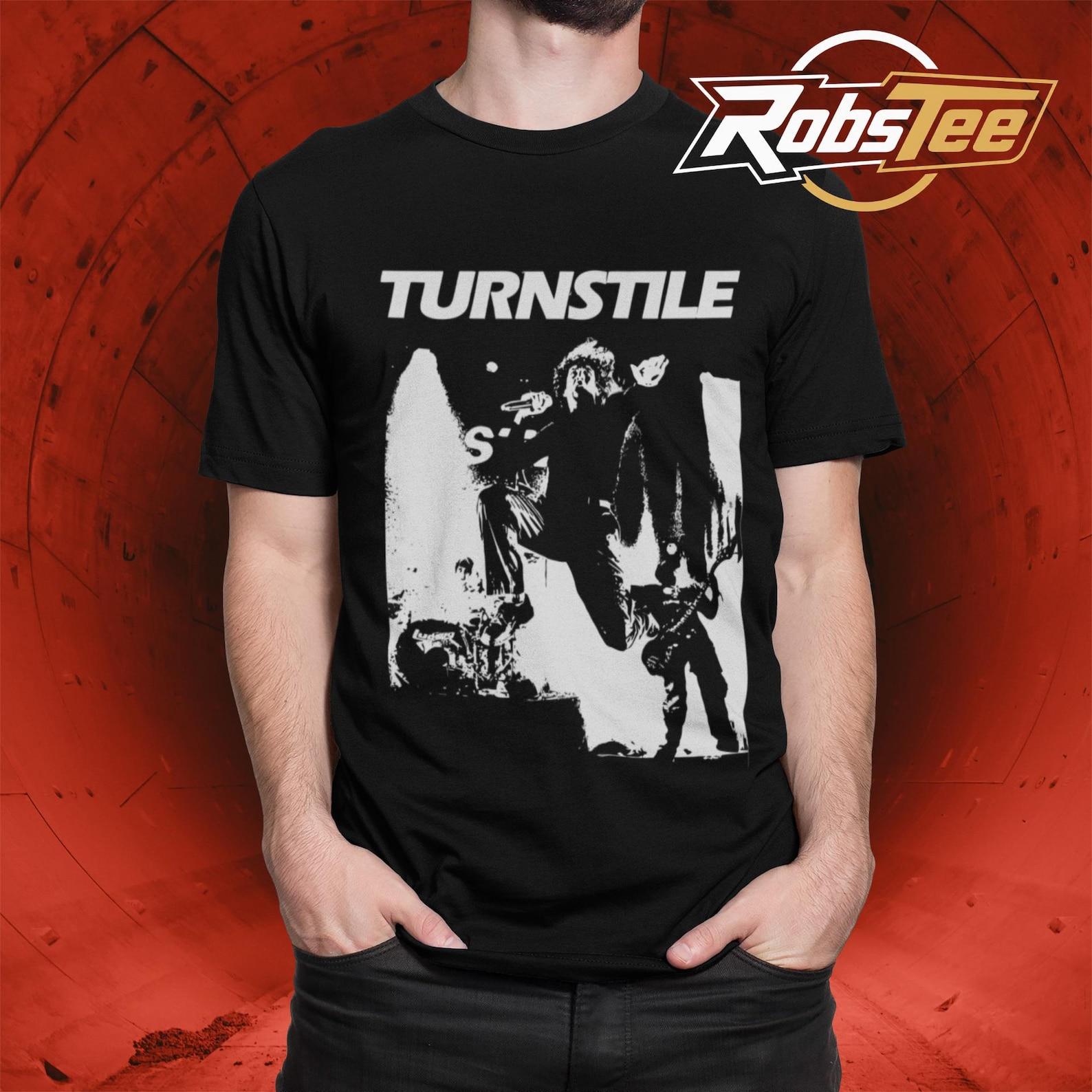Turnstile Unisex T-Shirt - Rock Music Band Merch - Glow On Album Tee - Gift for Rock Music Fans - Nonstop Feeling S