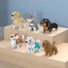 Knew Built Super Mini Dachshund Dog Building Block Toy Kit Corgi Poodle Entry-Level Learning Interactive Playtime Pet Cat Bricks