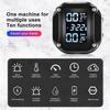 Motorcycle Tire Pressure Monitoring System LCD TMPS Detector Waterproof Motorcycle Tire Pressure Alarm With External Sensor