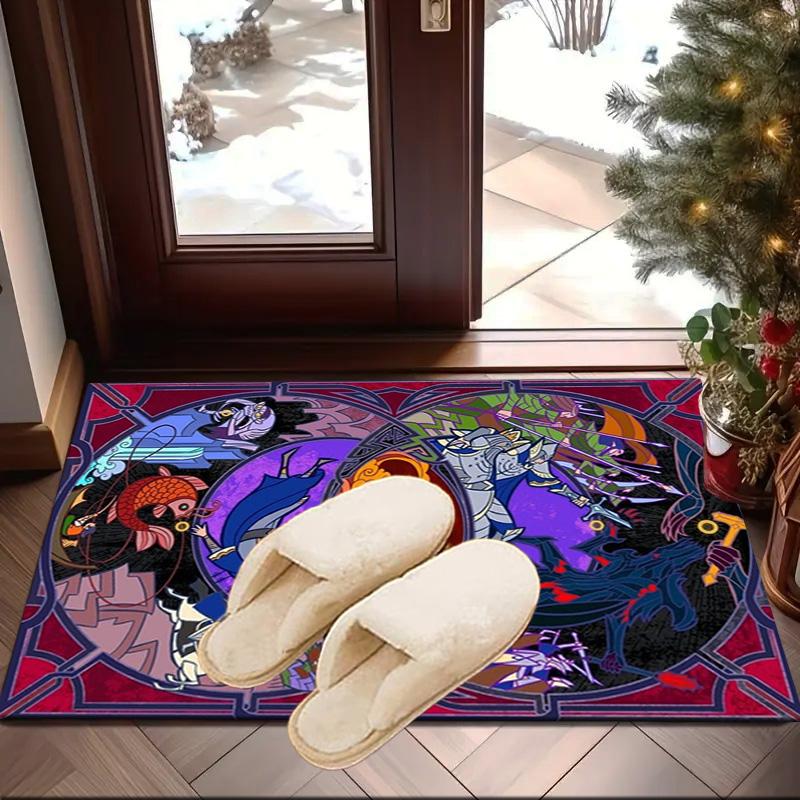 Tree Of Life Sword Symbol Carpet, Chair Rug,Rug for Office Bedroom Living Rooms, Doormat Decor Fan Gift Christmas Gift