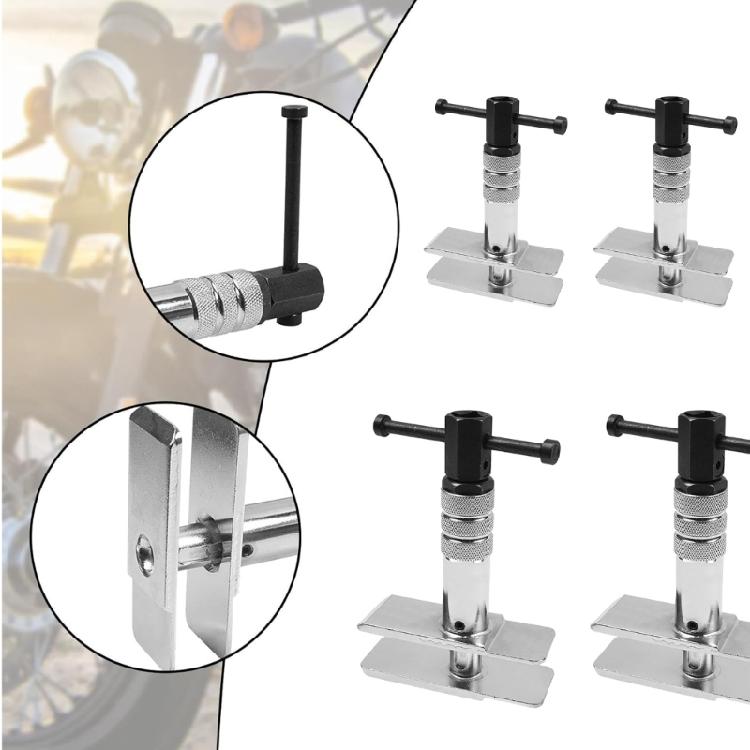 Motorcycle Brake Maintenance Tool 500LB Force Capacity Durability Iron Frame Anti Slip Grip Suitable For DIY Enthusiasts