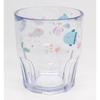 OSK Round Eye Aquarium Plastic Cup, Blue, 300ml, Made in Japan, Dishwasher Safe, Stylish, Cute, Antibacterial, Shatter-Resistant, Unisex, for Children
