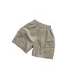 Korean-Style Lightweight Children's Workwear Shorts - Versatile Summer 2025 Five-Point Pants for Boys and Girls