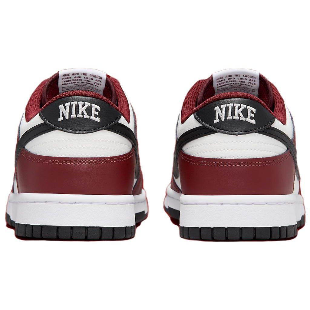 Nike Dunk Low Rosso Scuro Team Nero Scarpe da Ginnastica da Uomo Bianco Summit Bianco Team FZ4616-600