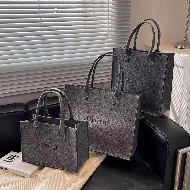 

Premium Women s Large Capacity Versatile Felt Tote Bag Other colors & sizes info