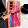 Retro Marble Pattern Case For Samsung S26 S25 Ultra S24 S23 S22 Plus S21 FE A54 A15 A35 A55 A16 A36 A56 A17 A27 A37 A57 Shockproof Bumper Soft Cover