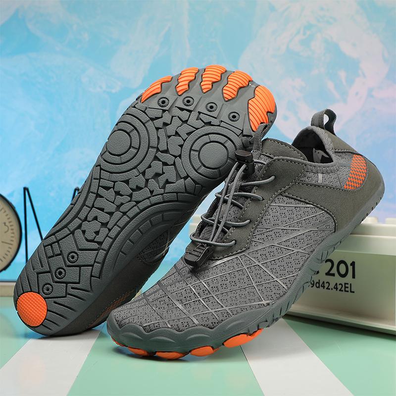 Couple Walking Shoes for Men Women Water Sports Barefoot Five Finger Sandals Fishing Swimming Fast Drying Upstream Wading Shoes