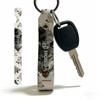 For Honda Soft PU Leather Motorcycle Keychain Lightweight Key Holder For Scooter Racing TV7