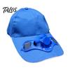 Women's Men's Summer Fishing Cap Solar Power Cool Fan Beach Boater Hat Gift