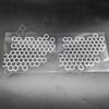2P Honeycomb Style Car Stickers Oil Tank Body Decor Headlight Tint Film Decal